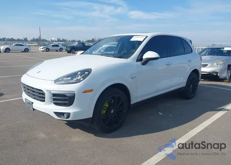 2017 Porsche Cayenne E-Hybrid S Platinum Edition из США, поврежденный, VIN WP1AE2A21HLA68334